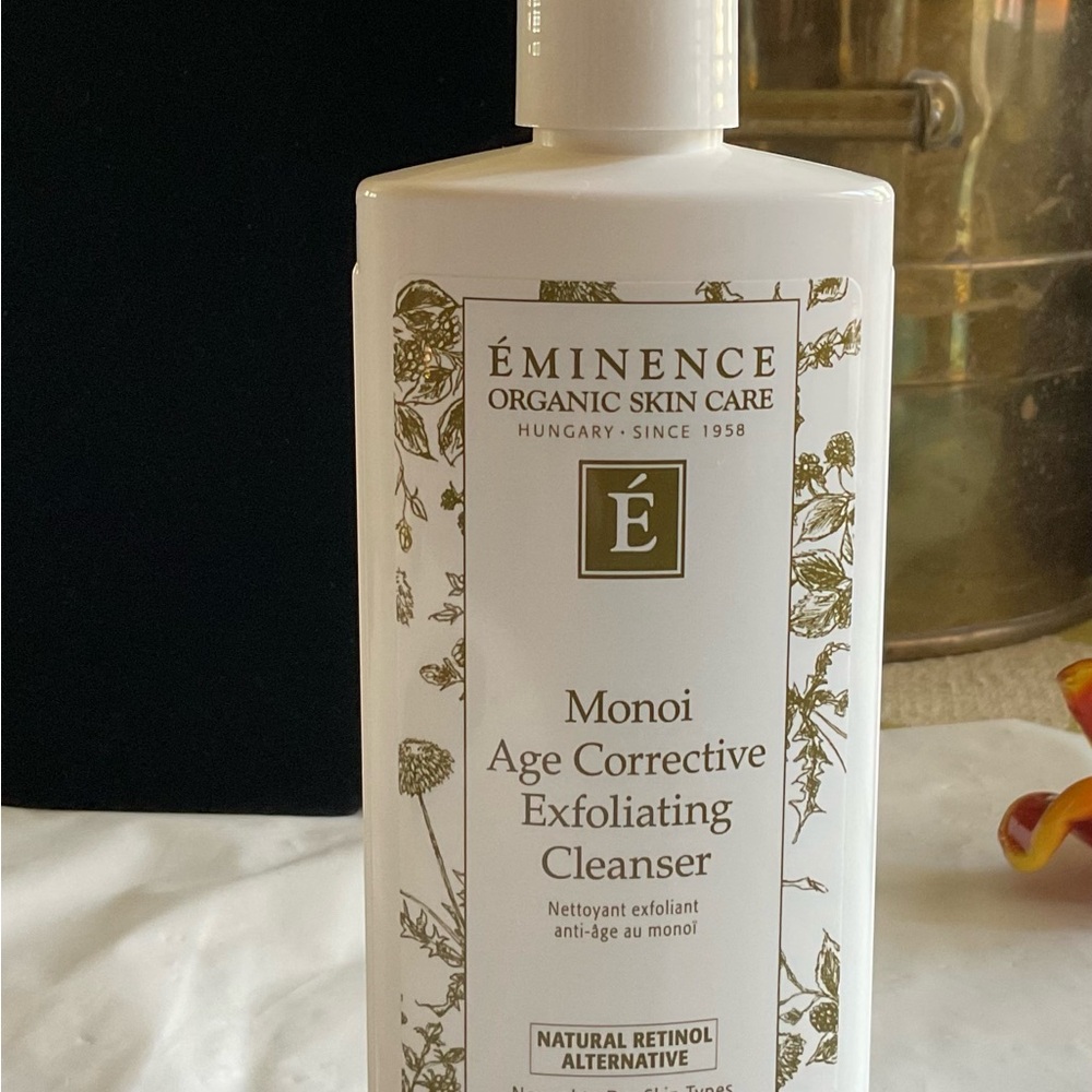 Eminence Organic Skincare Age Corrective Exfoliating Cleanser 8.4oz- New